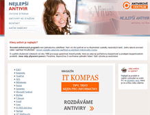 Tablet Screenshot of nejlepsi-antivir.cz